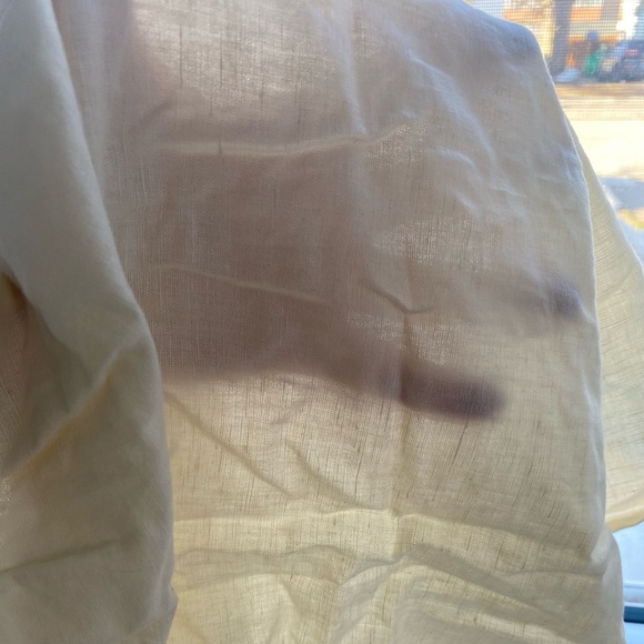 Gap boho embroidered cotton linen pull on shirt women's XS bohemian feminine - Picture 11 of 11